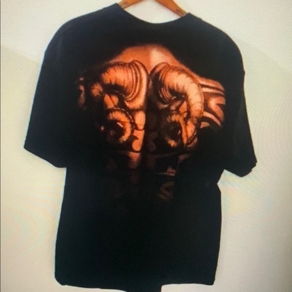 Black Graphic Men's Shirt